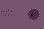 2011年勐库戎氏冰岛玉叶，250克／沱，36沱／件