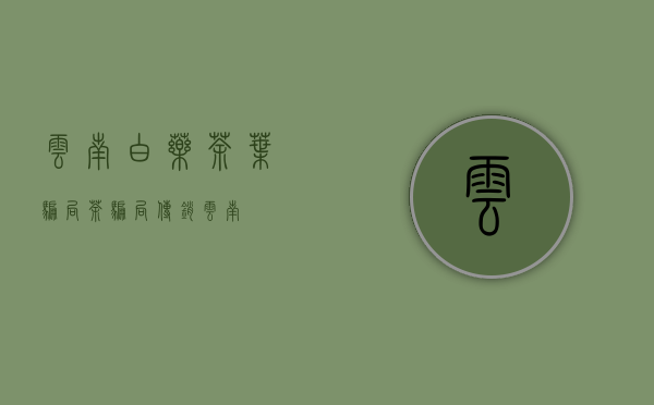 云南白药茶叶骗局(茶骗局传销云南)