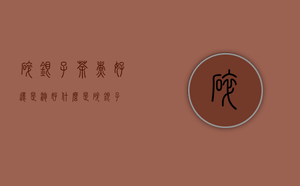 碎银子茶煮好还是泡好（什么是碎银子）