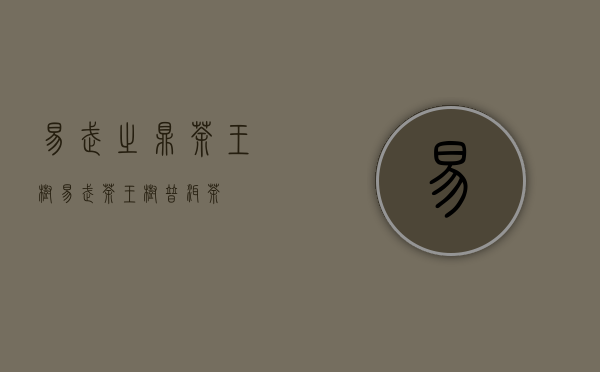 易武之鼎茶王树（易武茶王树普洱茶）